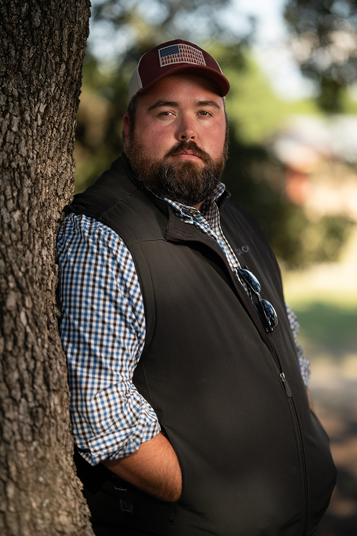 Michael G. Ethridge, Publisher of the Kendall Gentleman, Photographed Outdoors in Boerne, Texas, for His November 2025 “thank a Veteran” Message.