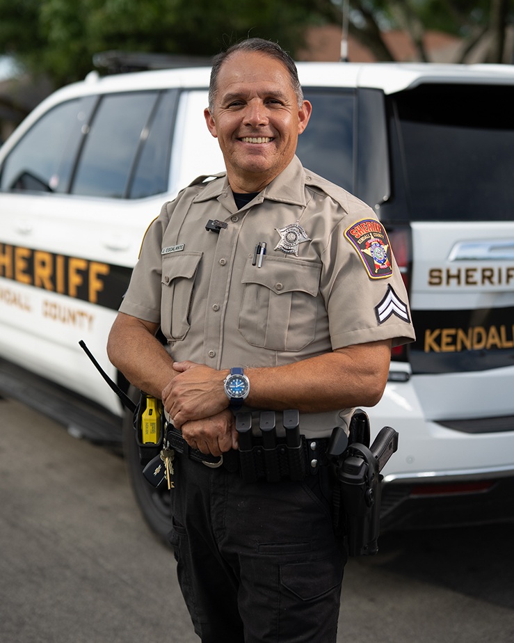 Deputy Jose Javier Escalante of Kendall County Sheriff's Office, Hope for Heroes Texas